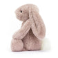 Bashful Luxe Bunny Rosa - Soft Stuffed Rabbit | Wobblepaws