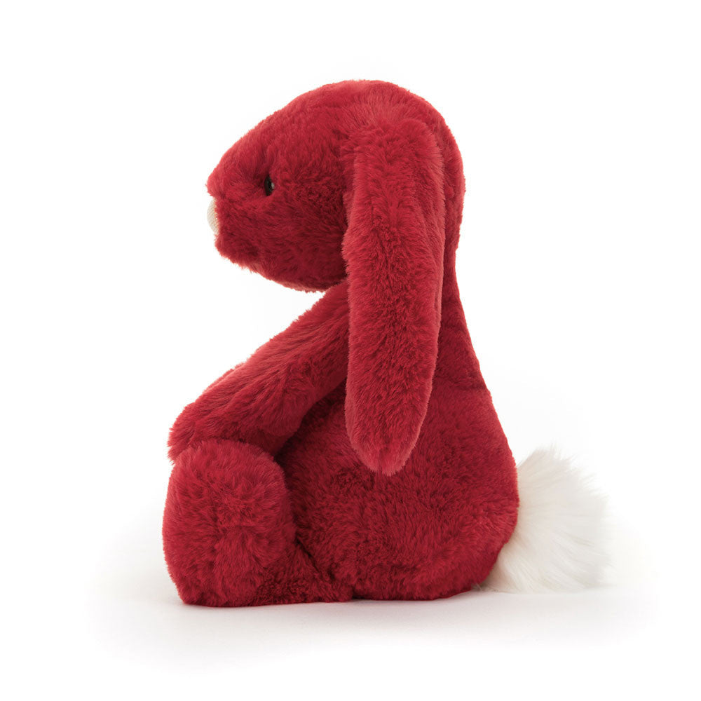 Bashful Luxe Bunny Scarlett - Soft Stuffed Rabbit | Wobblepaws