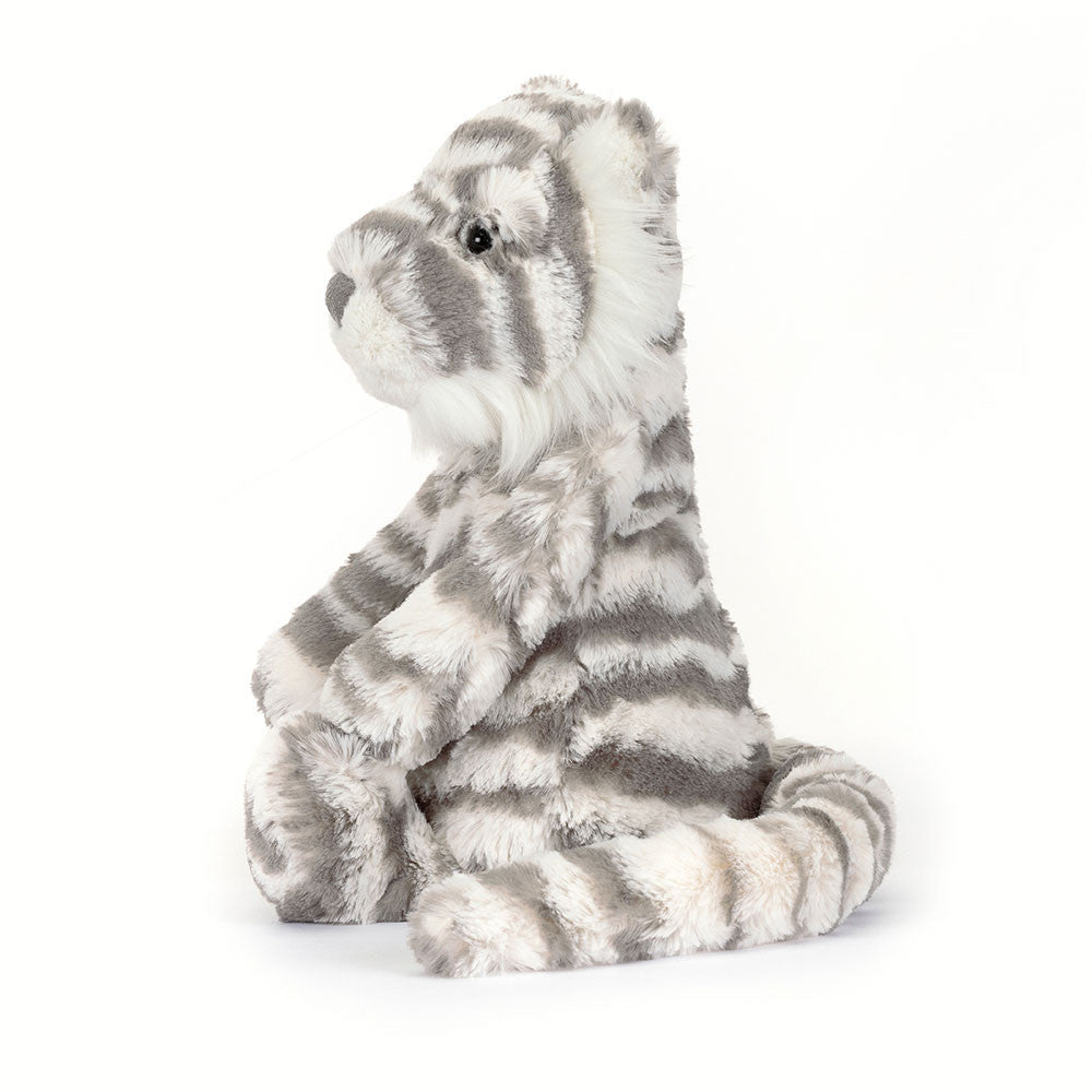Bashful Snow Tiger - Soft Stuffed Animal | Wobblepaws