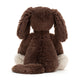 Bashful Fudge Puppy - Soft Stuffed Dog | Wobblepaws