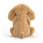 Bashful Toffee Puppy - Soft Stuffed Dog | Wobblepaws