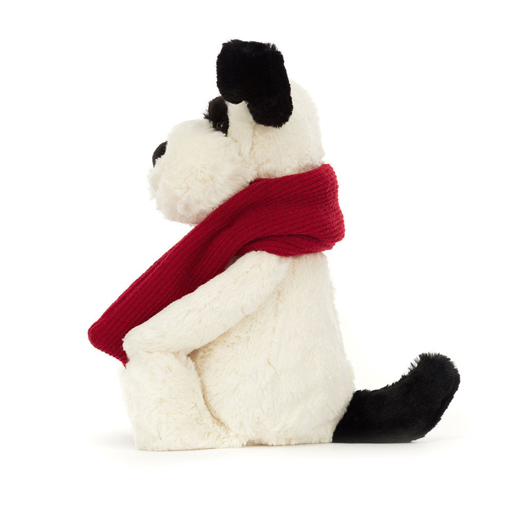 Bashful Winter Puppy - Soft Novelty Toy | Wobblepaws