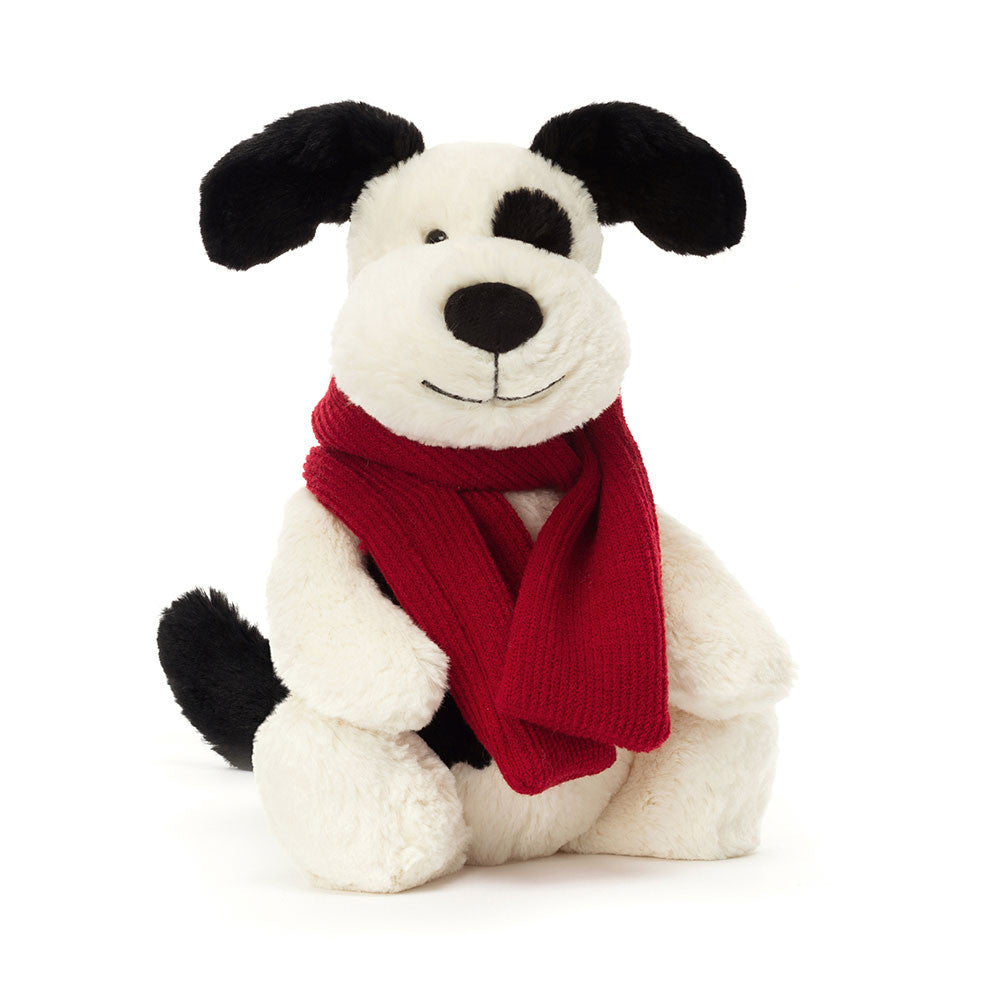 Bashful Winter Puppy - Soft Novelty Toy | Wobblepaws