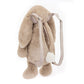Bashful Bunny Beige Backpack - Soft Plush Backpack | Wobblepaws