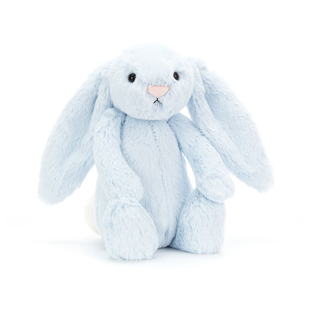 Bashful Blue Bunny - Soft Stuffed Rabbit | Wobblepaws