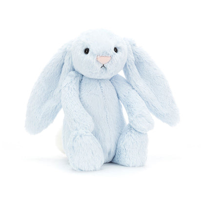 Bashful Blue Bunny - Soft Stuffed Rabbit | Wobblepaws