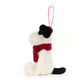 Bashful Puppy Decoration - Soft Festive Toy | Wobblepaws