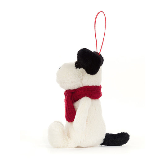 Bashful Puppy Decoration - Soft Festive Toy | Wobblepaws