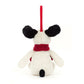 Bashful Puppy Decoration - Soft Festive Toy | Wobblepaws