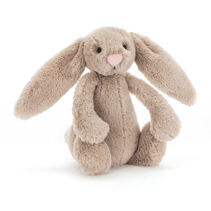 Bashful Beige Bunny - Soft Stuffed Rabbit | Wobblepaws