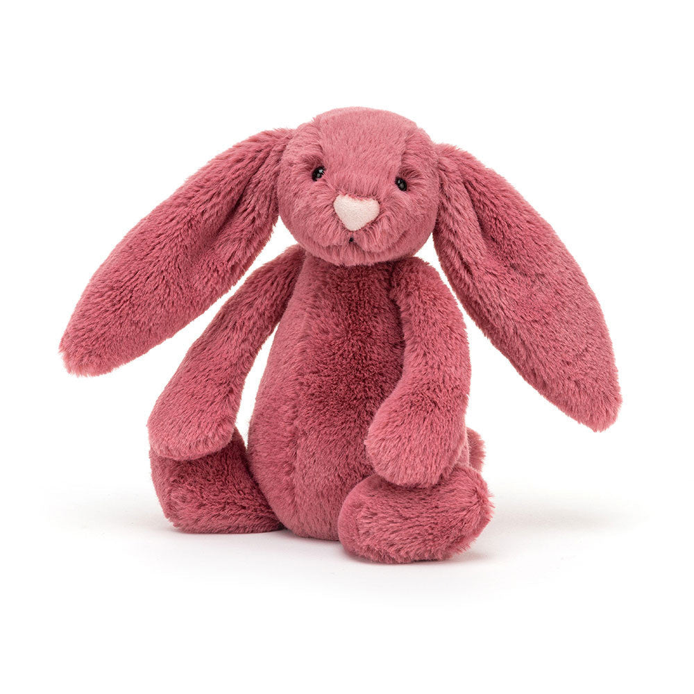 Bashful Cerise Bunny - Soft Stuffed Rabbit | Wobblepaws