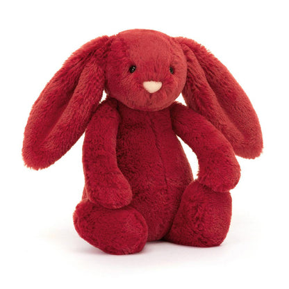 Bashful Cranberry Bunny - Soft Stuffed Rabbit | Wobblepaws
