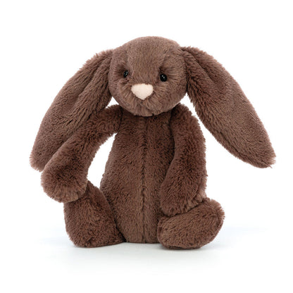 Bashful Fudge Bunny - Soft Stuffed Rabbit | Wobblepaws