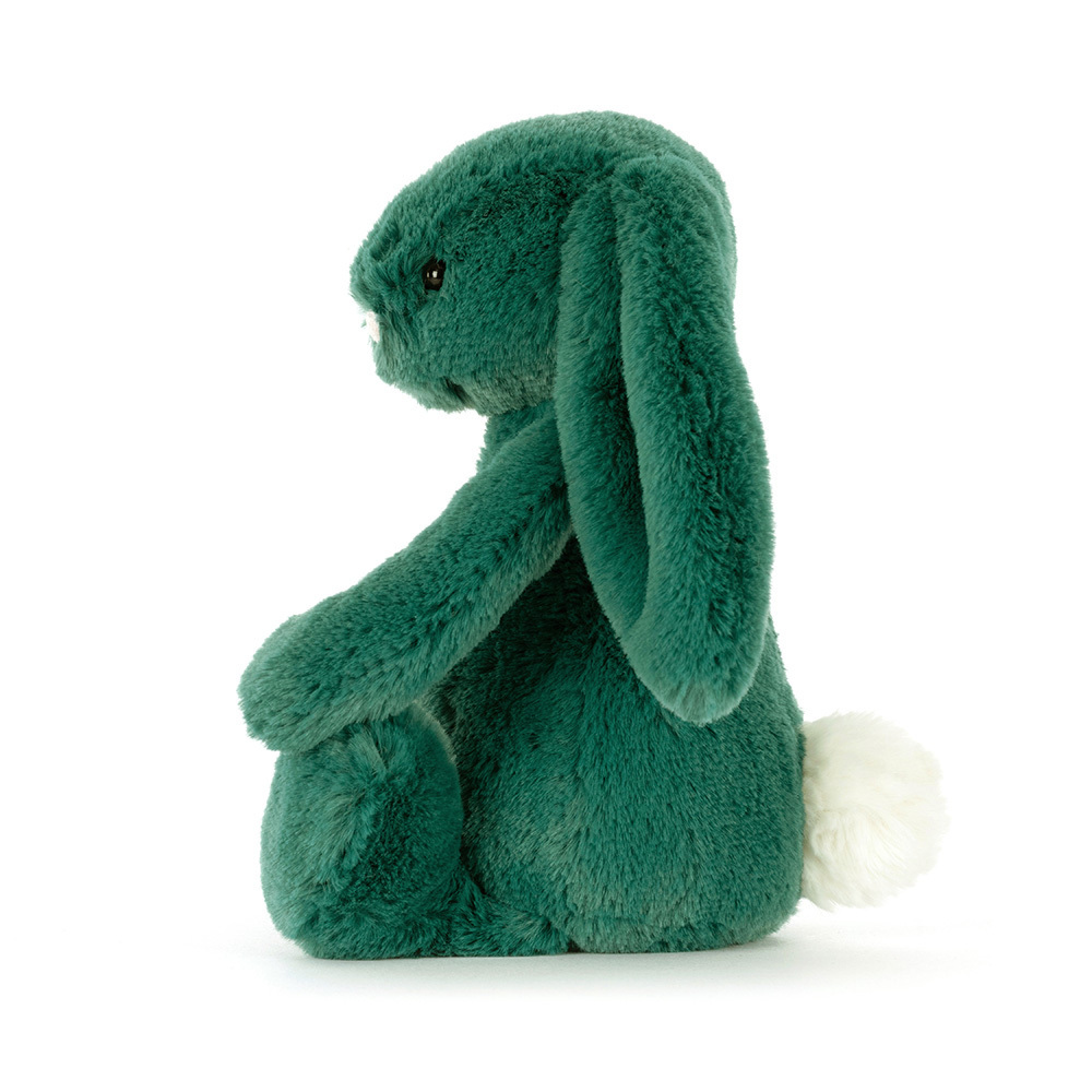 Bashful Teal Bunny - Soft Stuffed Rabbit | Wobblepaws