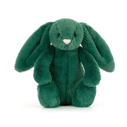Bashful Teal Bunny - Soft Stuffed Rabbit | Wobblepaws