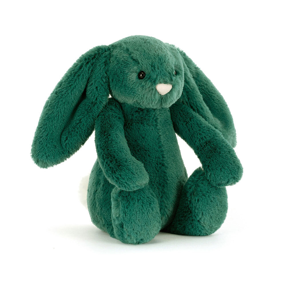 Bashful Teal Bunny - Soft Stuffed Rabbit | Wobblepaws