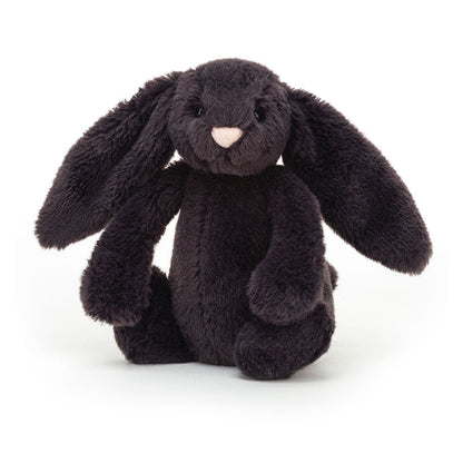 Bashful Inky Bunny - Soft Stuffed Rabbit | Wobblepaws