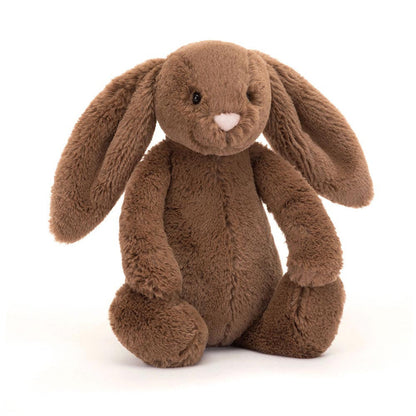 Bashful Nutmeg Bunny - Soft Stuffed Rabbit | Wobblepaws
