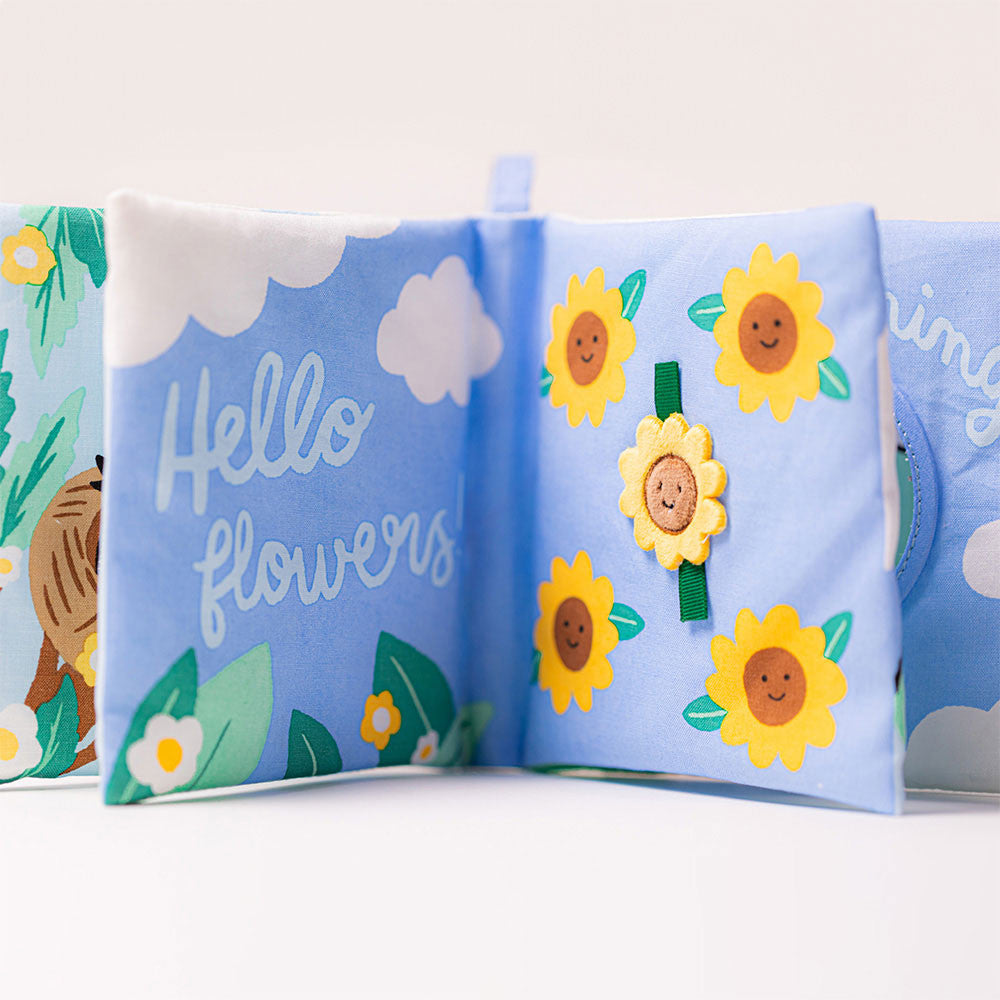 Hello Sun - Fabric Storybook | Wobblepaws