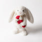 Bashful Bunny With Candy Cane - Soft Festive Toy | Wobblepaws