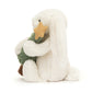 Bashful Bunny With Christmas Tree - Soft Festive Toy | Wobblepaws