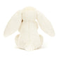 Bashful Bunny With Pencil - Soft Novelty Toy | Wobblepaws