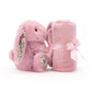 Blossom Tulip Bunny Soother - Soft Baby Comforter | Wobblepaws