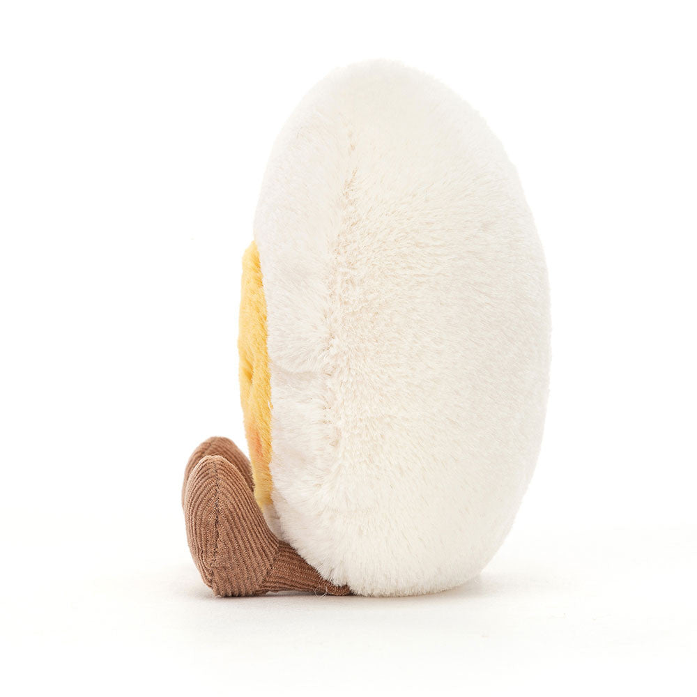 Amuseables Boiled Egg Blushing - Soft Novelty Toy | Wobblepaws
