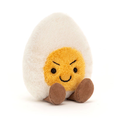 Amuseables Cheeky Boiled Egg - Soft Novelty Toy | Wobblepaws