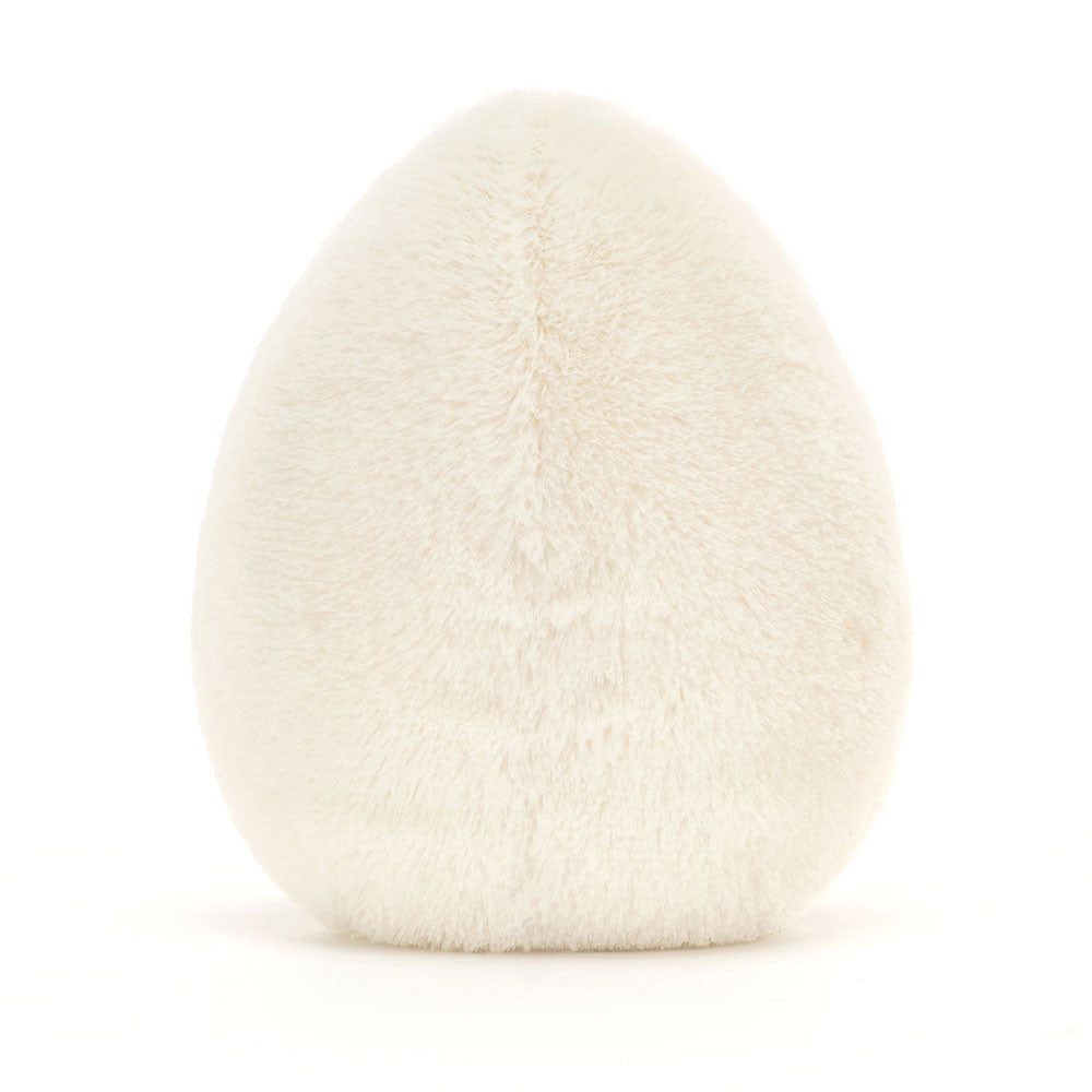 Amuseable Laughing Boiled Egg Plush - Soft Novelty Toy