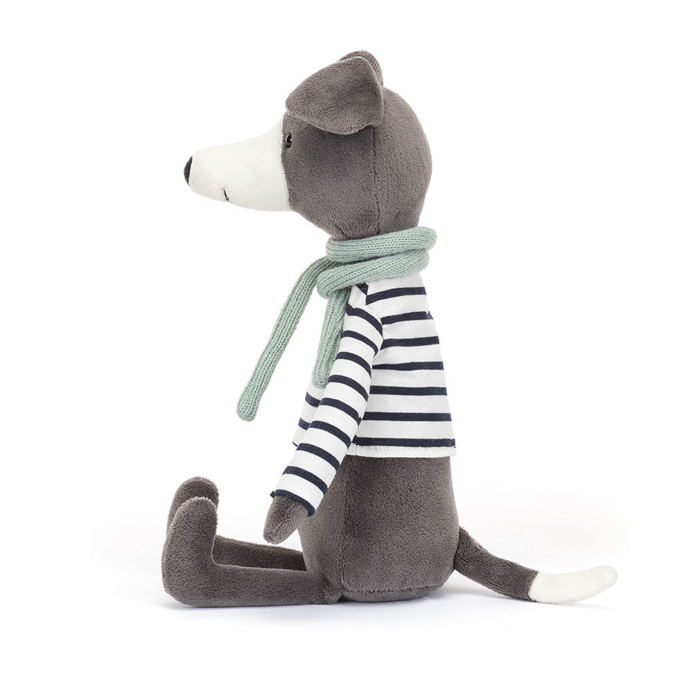 Beatnik Buddy Whippet - Soft Stuffed Dog | Wobblepaws
