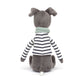 Beatnik Buddy Whippet - Soft Stuffed Dog | Wobblepaws