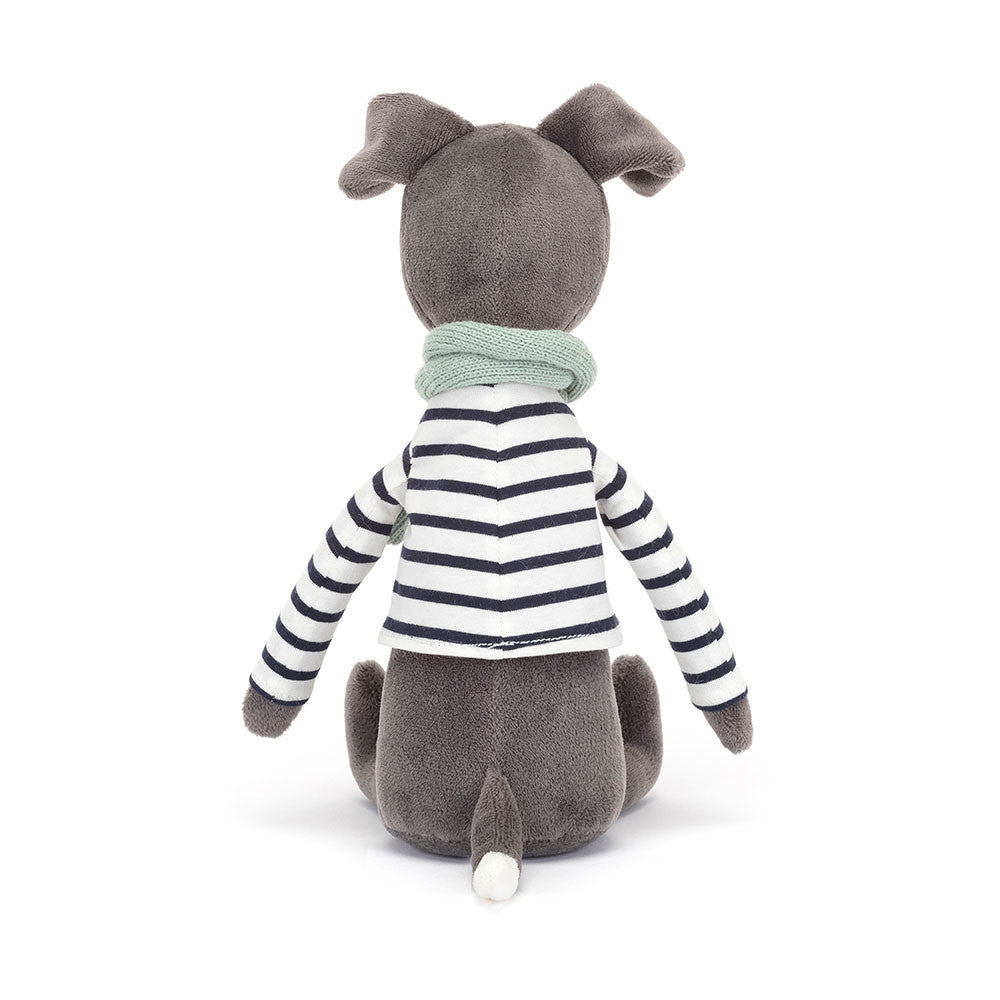 Beatnik Buddy Whippet - Soft Stuffed Dog | Wobblepaws