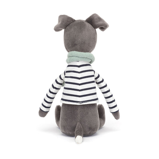Beatnik Buddy Whippet - Soft Stuffed Dog | Wobblepaws