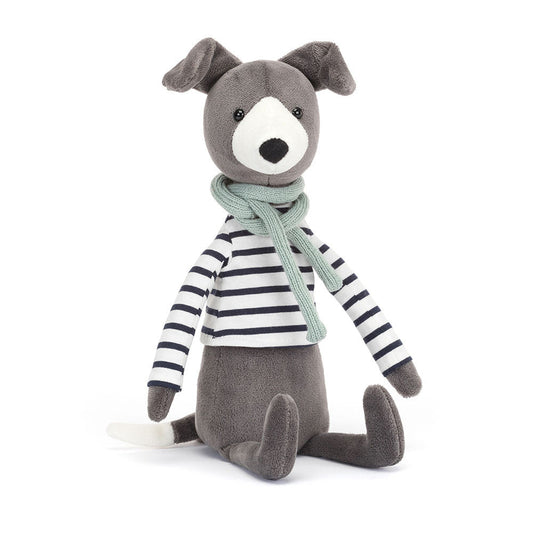 Beatnik Buddy Whippet - Soft Stuffed Dog | Wobblepaws