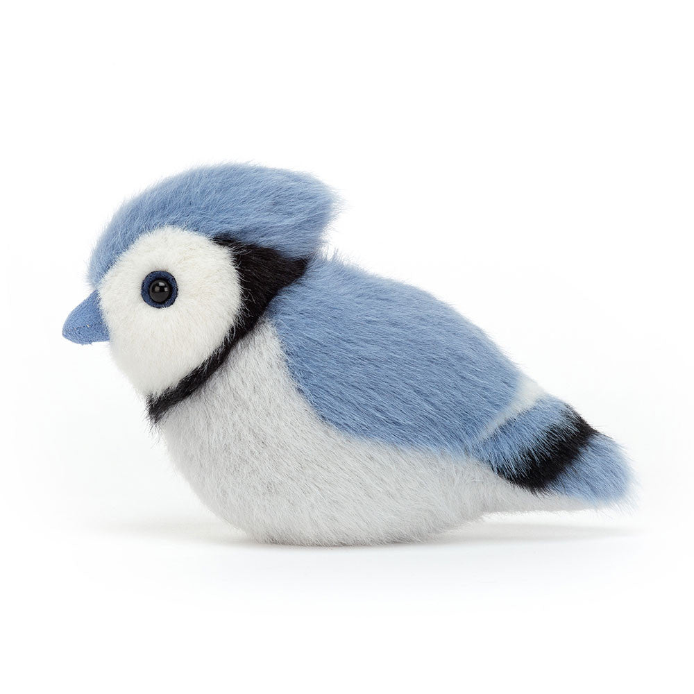 Birdling Blue Jay - Soft Stuffed Animal | Wobblepaws