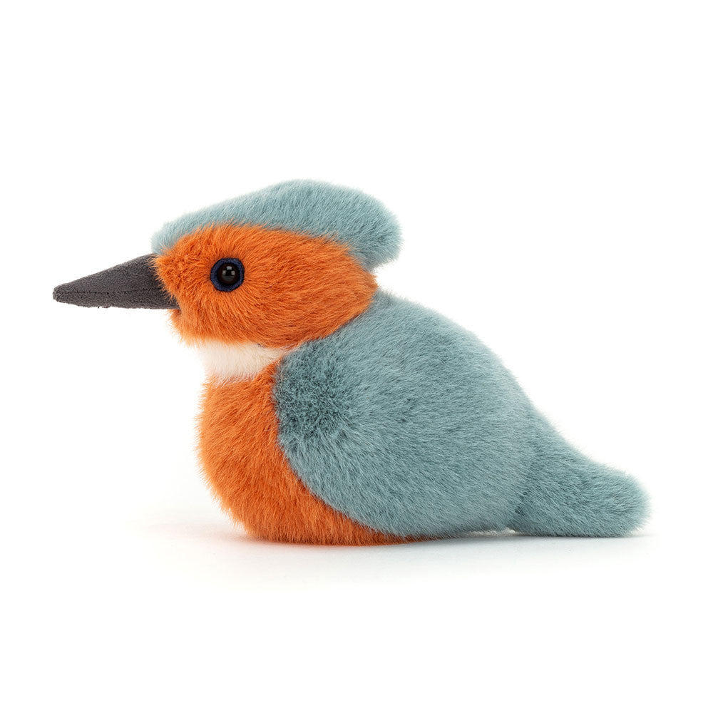 Birdling Kingfisher - Soft Stuffed Animal | Wobblepaws
