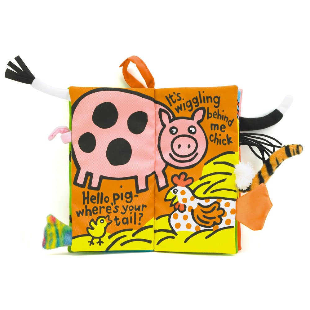 Farm Tails Activity Book - Fabric Storybook | Wobblepaws