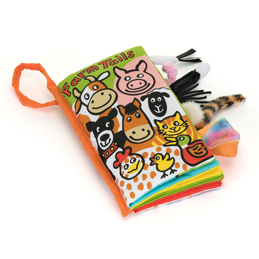 Farm Tails Activity Book - Fabric Storybook | Wobblepaws