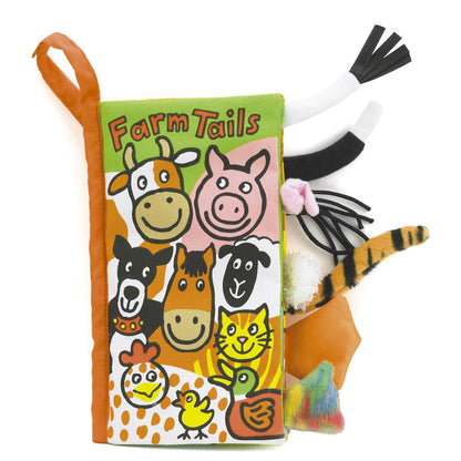 Farm Tails Activity Book - Fabric Storybook | Wobblepaws