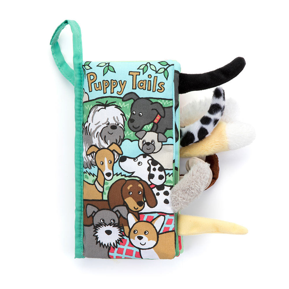 Puppy Tails Activity Book - Fabric Storybook | Wobblepaws