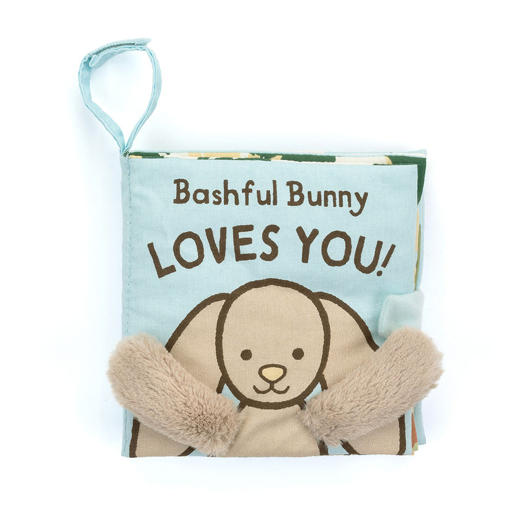 Bashful Bunny Loves You - Soft Fabric Storybook | Wobblepaws