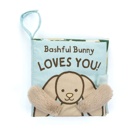 Bashful Bunny Loves You - Soft Fabric Storybook | Wobblepaws