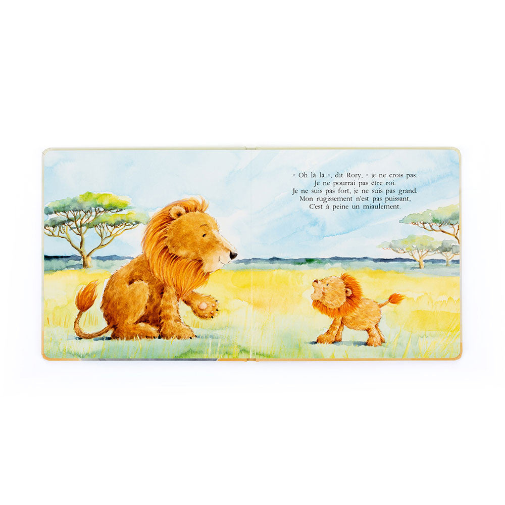 Courageous Little Lion - Storybook (French Edition) | Wobblepaws