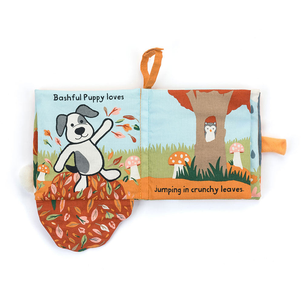 Bashful Puppy Loves You - Soft Fabric Storybook | Wobblepaws