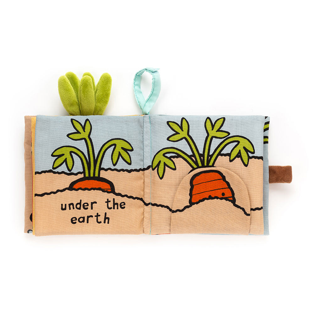 Carrot Book - Interactive Fabric Storybook | Wobblepaws