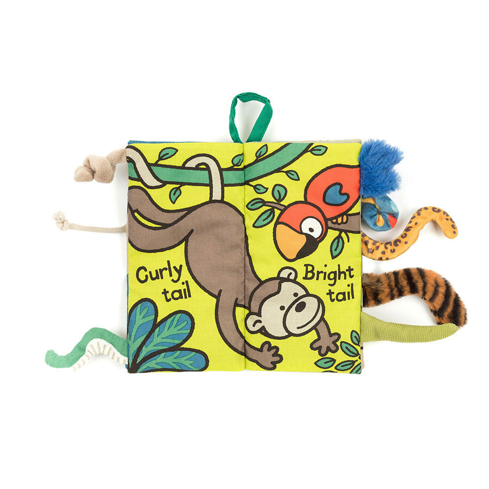 Jungly Tails Book - Fabric Storybook | Wobblepaws