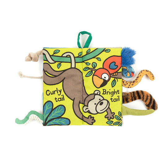 Jungly Tails Book - Fabric Storybook | Wobblepaws
