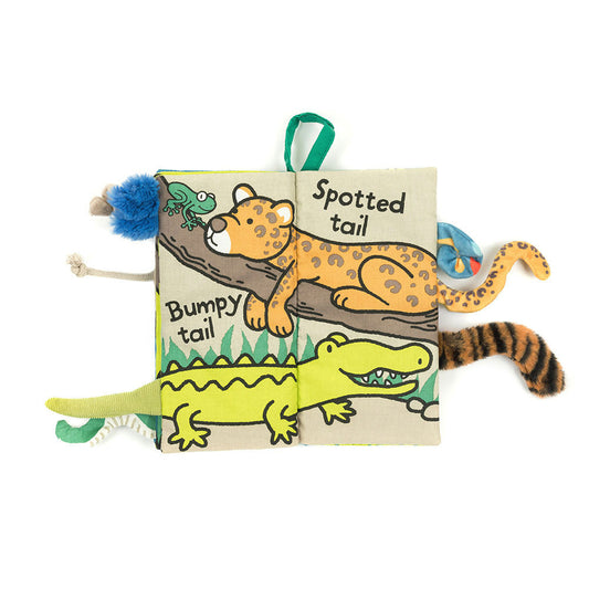 Jungly Tails Book - Fabric Storybook | Wobblepaws