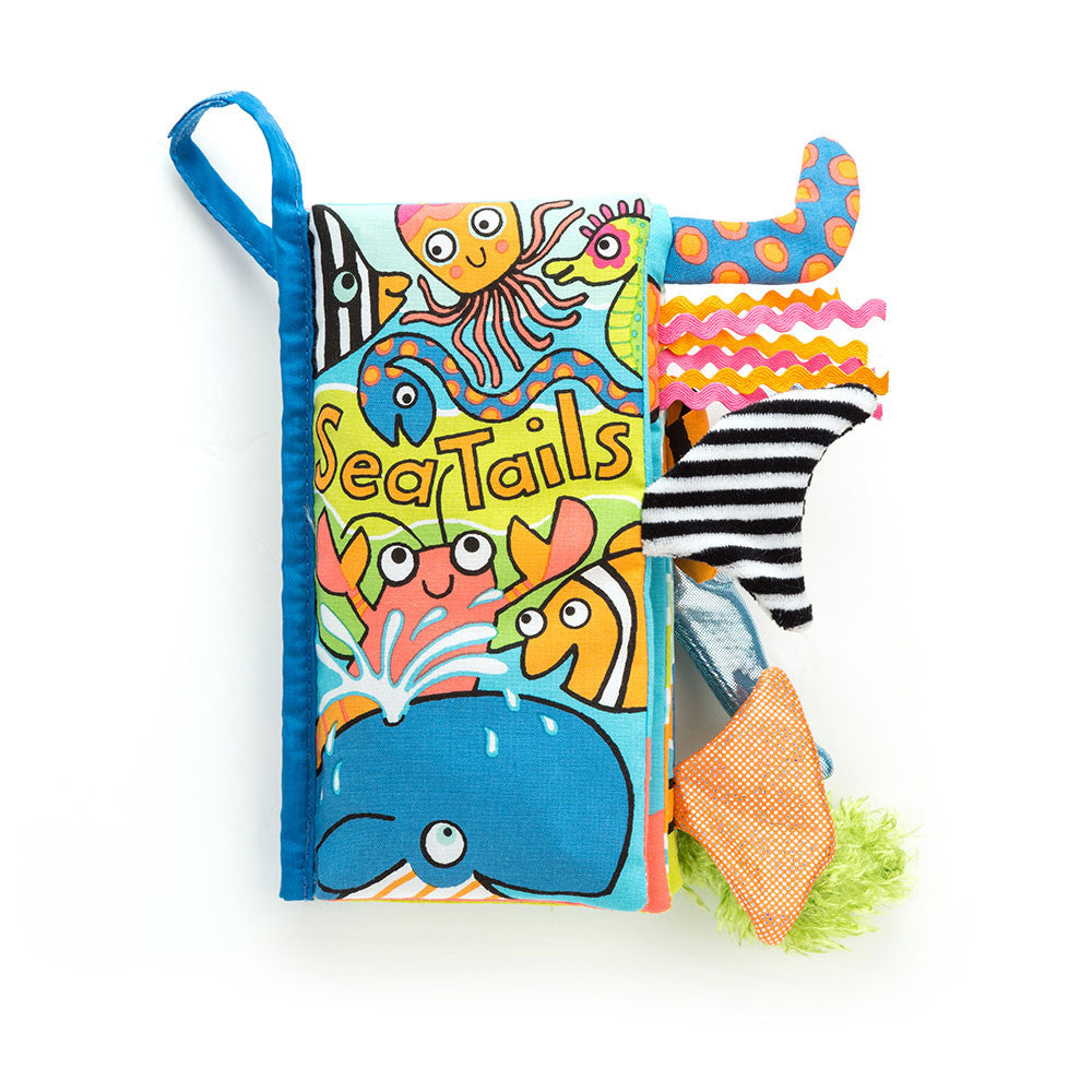 Sea Tails Book - Fabric Storybook | Wobblepaws
